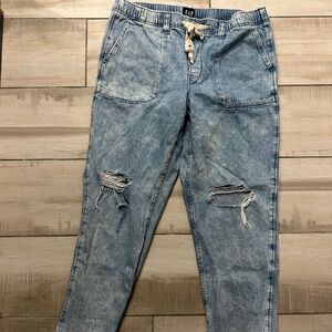 GAP relaxed utility light washed jean- Large